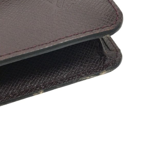 Auth LOUIS VUITTON Clado M30196 Acajou Taiga SP0010 Mens Clutch Bag - Picture 14 of 15